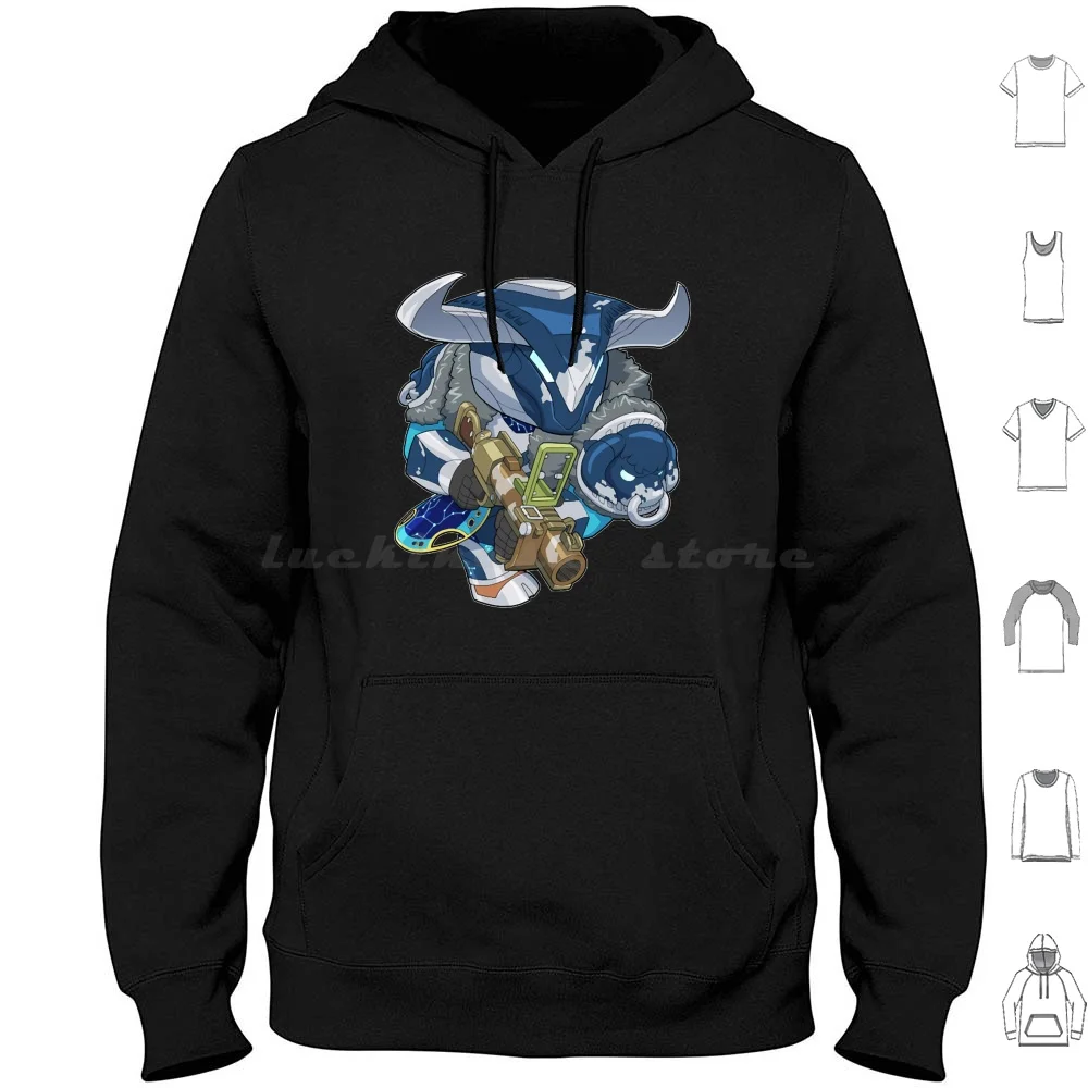 Celestial Titan Sudadera con capucha de algodón de manga larga Destiny Gaming Bungie Destiny2 Destiny 2 Titan