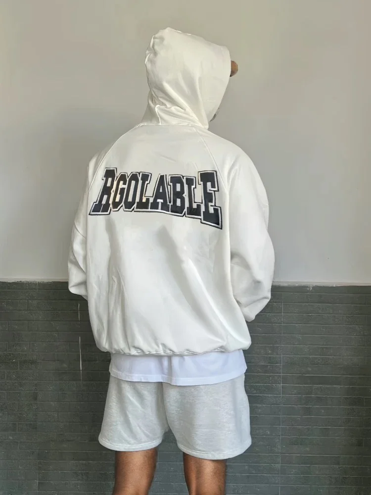 

Мужские летние свободные брюки American Sle Casual Baskeall orts с вышивкой длиной выше колена, молодежные брюки Vitali Thiened