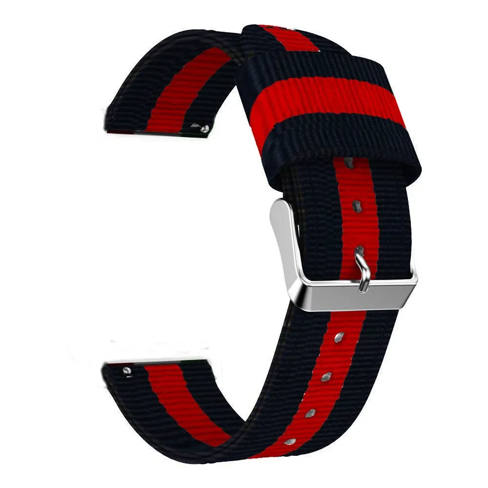 22mm 20mm Nylon Strap For Samsung Galaxy Watch 3/4/5/6/Classic Bracelet Band For Amazfit GTR/GTS Huawei Watch 3-4 GT2/3/Pro Belt