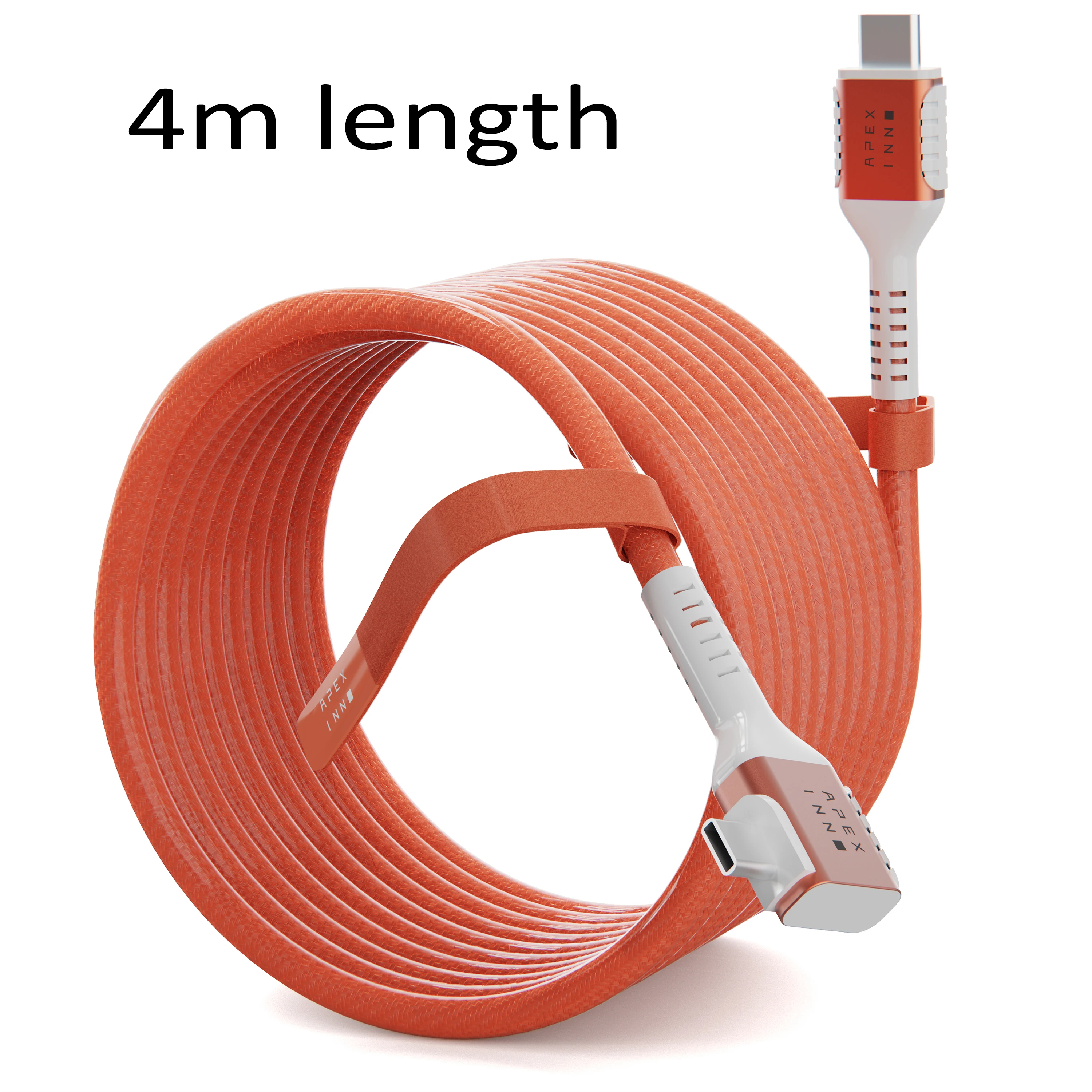 APEXINNO 4M Link Cable for Meta Quest 3/Mate Quest 3s - Thunderbolt 4.0 USB3.2 High Speed Data Transfer PD100w 3A VR Accessories