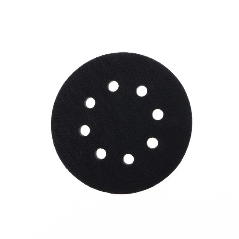 

5 Inch 8 Holes Hook and Loop Soft Sponge Cushion Buffer Pads Compatible for Sanding Disc 125mm Orbital Sander Pads Part 5pcs