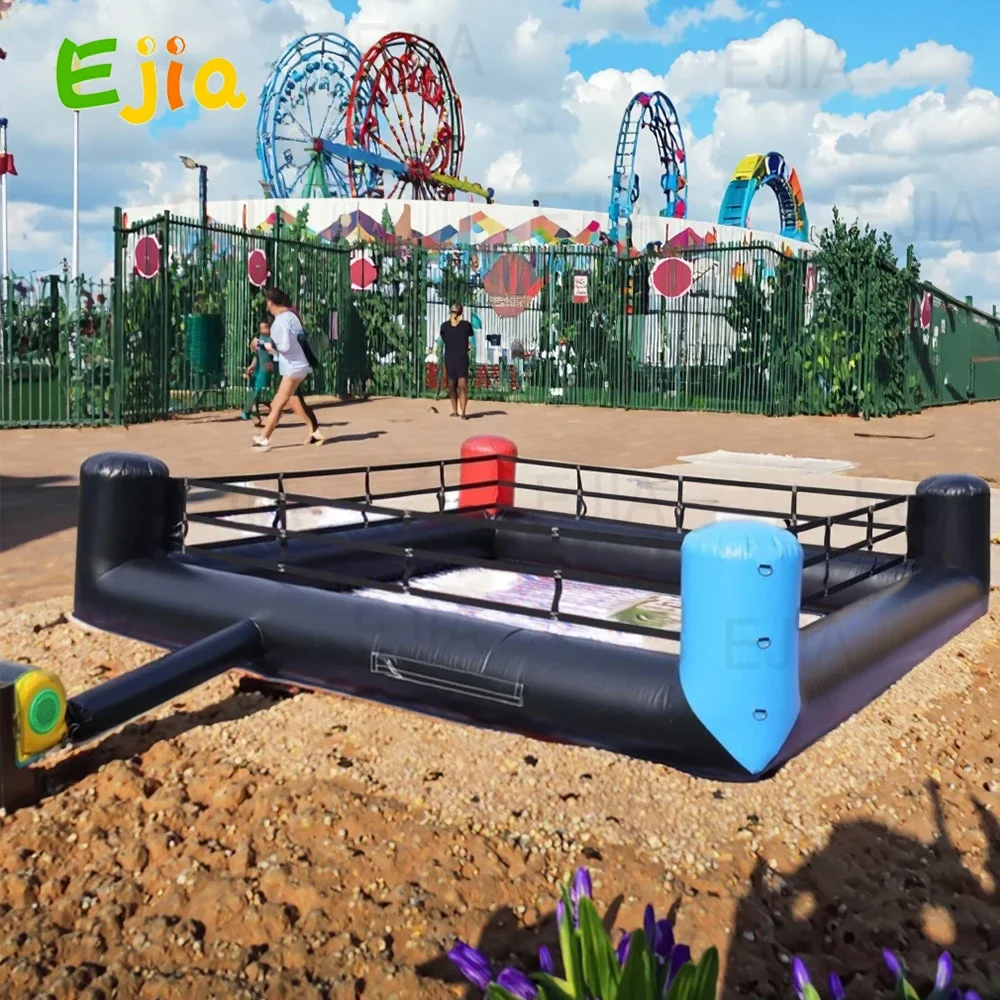 

13X13FT Custom logo Portable Inflatable Boxing Ring Arena Inflatable Fighting Ring Boxing For Kids & Adults Indoor Ourdoor