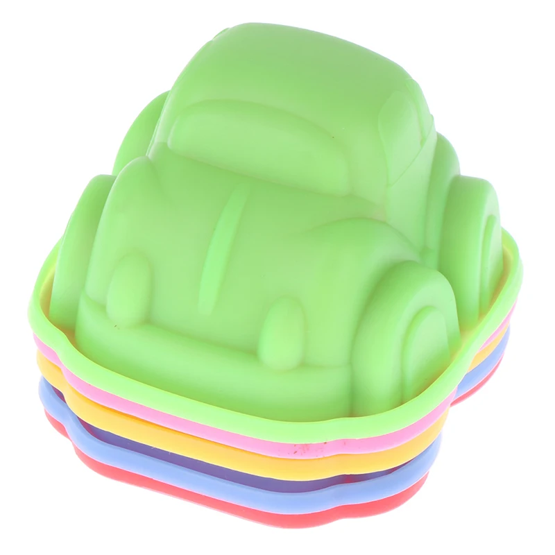 NEW Cute Car Shaped Silicone Cake Mold DIY Baking Pan Handmade Soap Mold Cake Decorating Tools