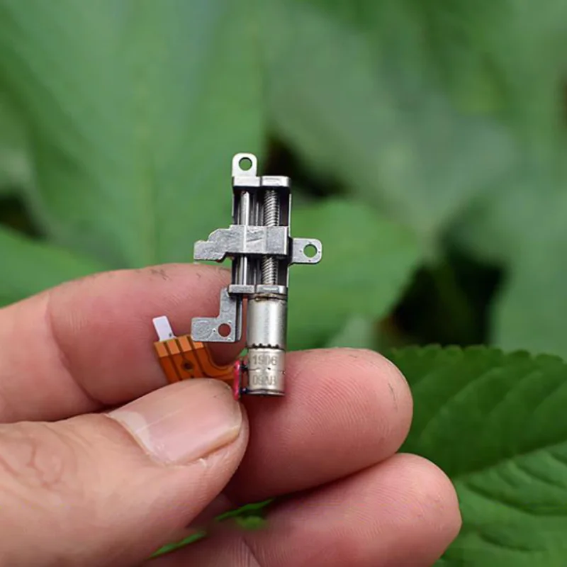 Mini Planetary Stepper Motor 5MM 2-phase 4-wire Mini Reduction Stepper Motor Precision Metal Lifting Mini Ball Bearing Toy Model