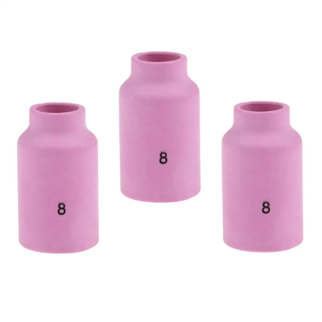 3 Alumina Ceramic Nozzle Gas Lens Cup Comsumables Accessories KIT