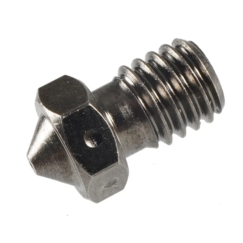 3D Printer Nozzle E3D 0.2mm-1.0mm For 1.75MM Supplies CR10 CR10S Ender-3 Hardened Steel Extruder Head 3D Printer Nozzle Parts
