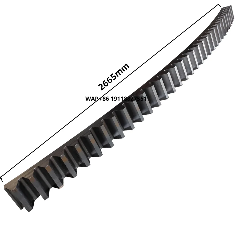 Manufacturer Customized Size Forging Steel Ring Gear High Quality Large Diameter Pinion Ring Gear