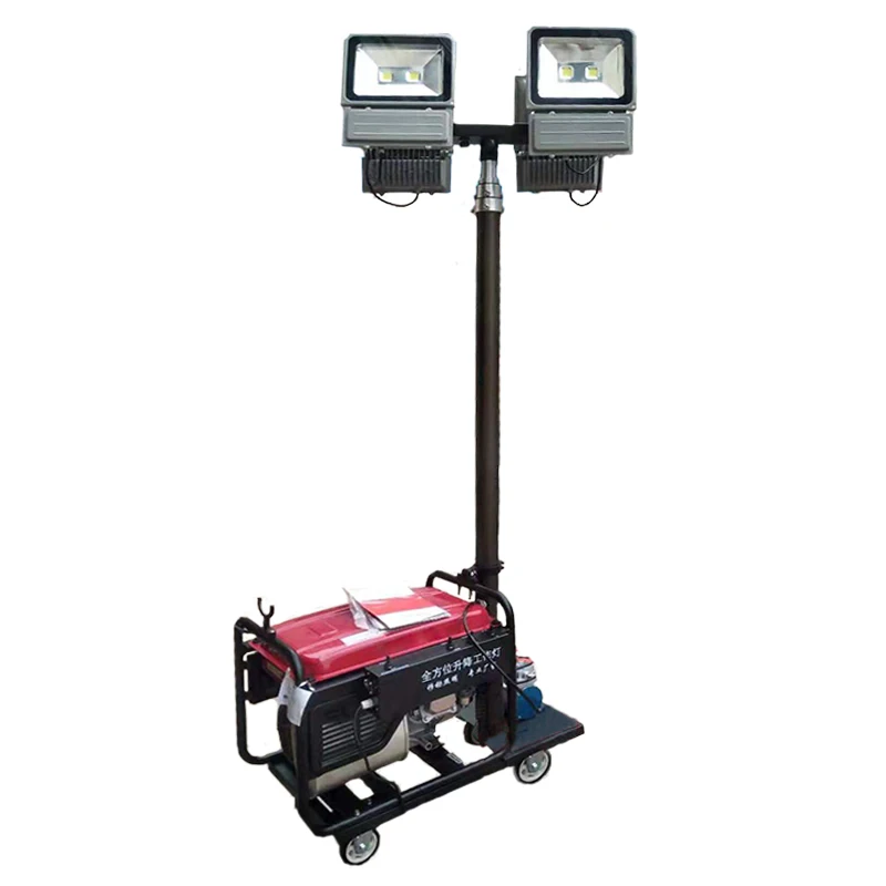 Night construction Mobile lighting vehicle SPW6110B Multi-directional LED lights Emergency relief floodlights Outdoor