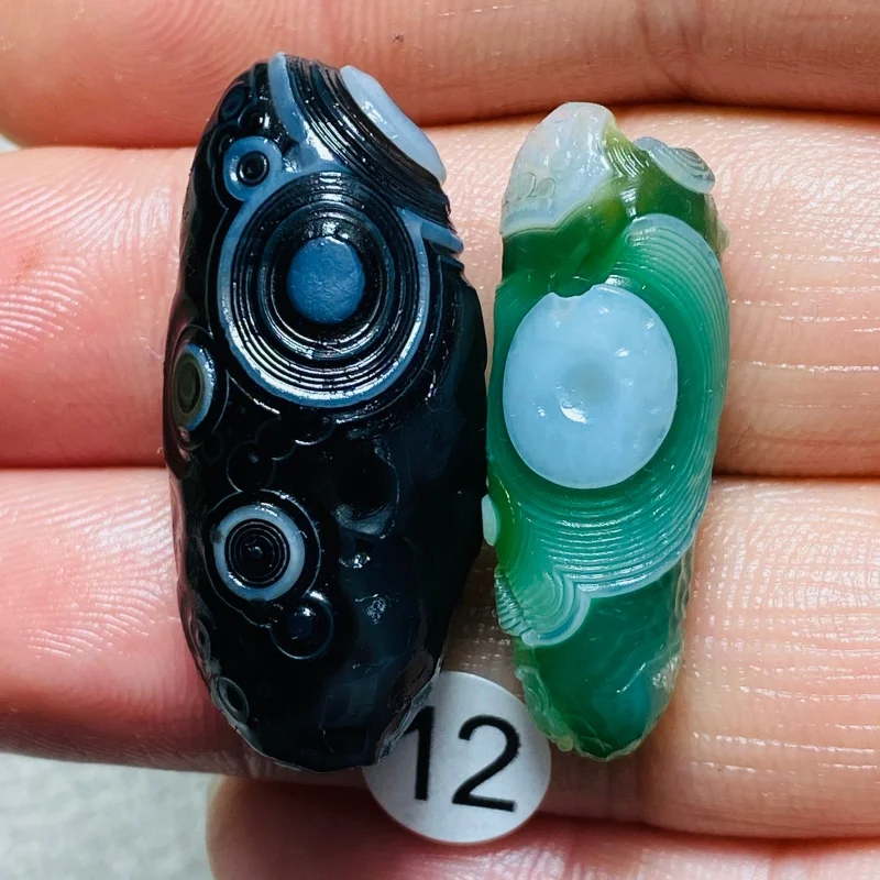 Natural  Colorful Sardonyx Agate Alxa Gobi  Rock Specimen Energy Crystal Healing Chakra Reiki Stone Garden Home Decor Gift 7Pcs - view 5
