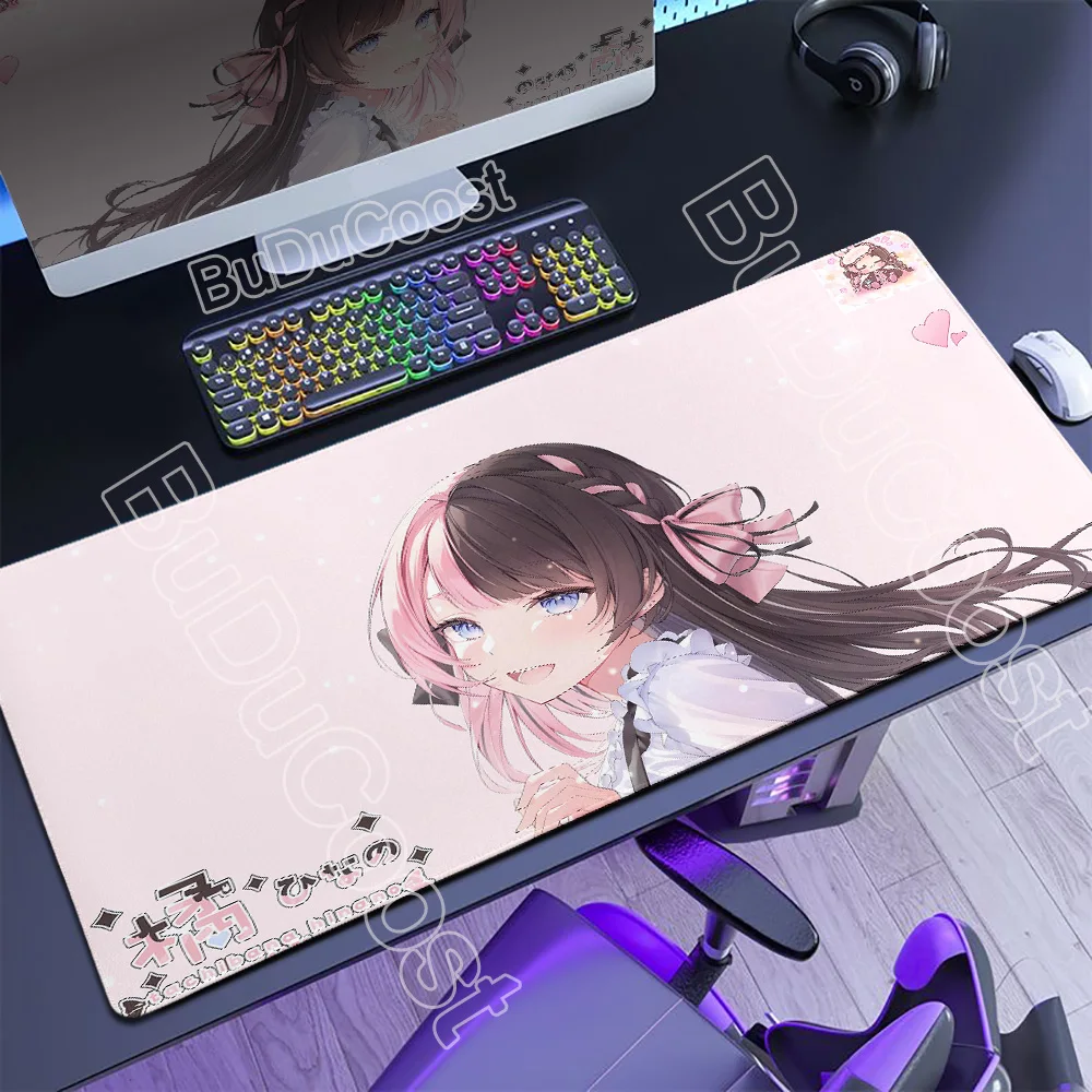 

HD Printing Anime Girl Mouse Pad Cute Gamer Keyboard Pad VSPO Hinano Tachibana Desk Mouse Mat Speed 900x400 Computer PC Mousepad