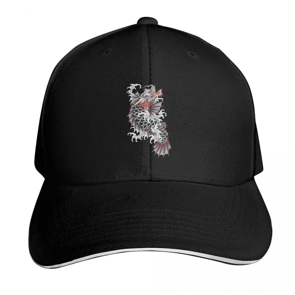 Yakuza Ichiban Tattoo Classic Baseball Cap Adjustable Buckle Closure Moisture Wicking Quick Dry Curved Brim Classic Fit