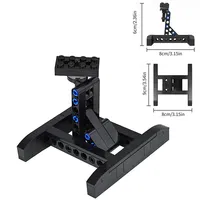 MOC High-Tech Stand Display Bricks Compatible X-wing Fighter 75102/75149/75218 Show Bracket Building Blocks Leduo Kid Toys