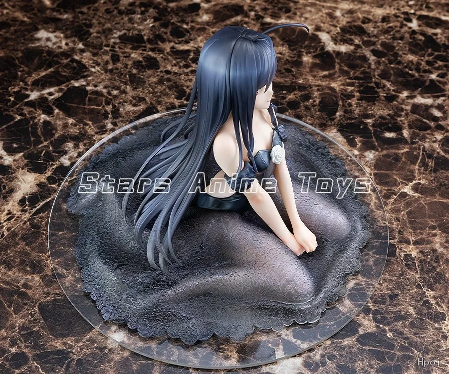 오리지널 카도카와 KDcolle 액셀 월드 쿠로유키히메 15주년 웨딩 에디션 1/7 애니메이션 피규어 컬렉션 장난감