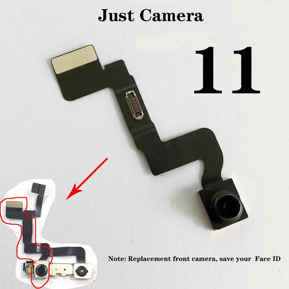 Original Face ID Front Camera For IPhone 11 11pro 11 pro max Facetime Camera Proximity sensor Flex Cable