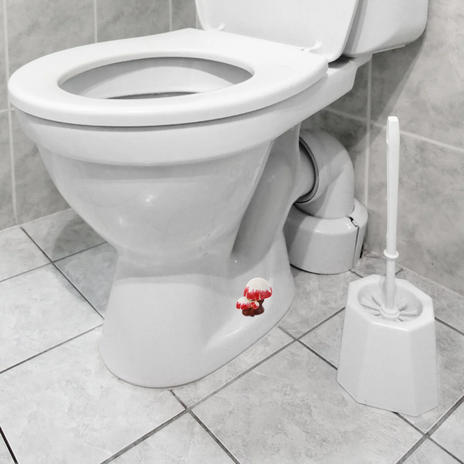 

Чехлы на болты для унитаза в форме гриба, декоративные колпачки для винтов для пола в ванной комнате, универсальная посадка, простая установка, яркий дизайн, использование в домашнем отеле