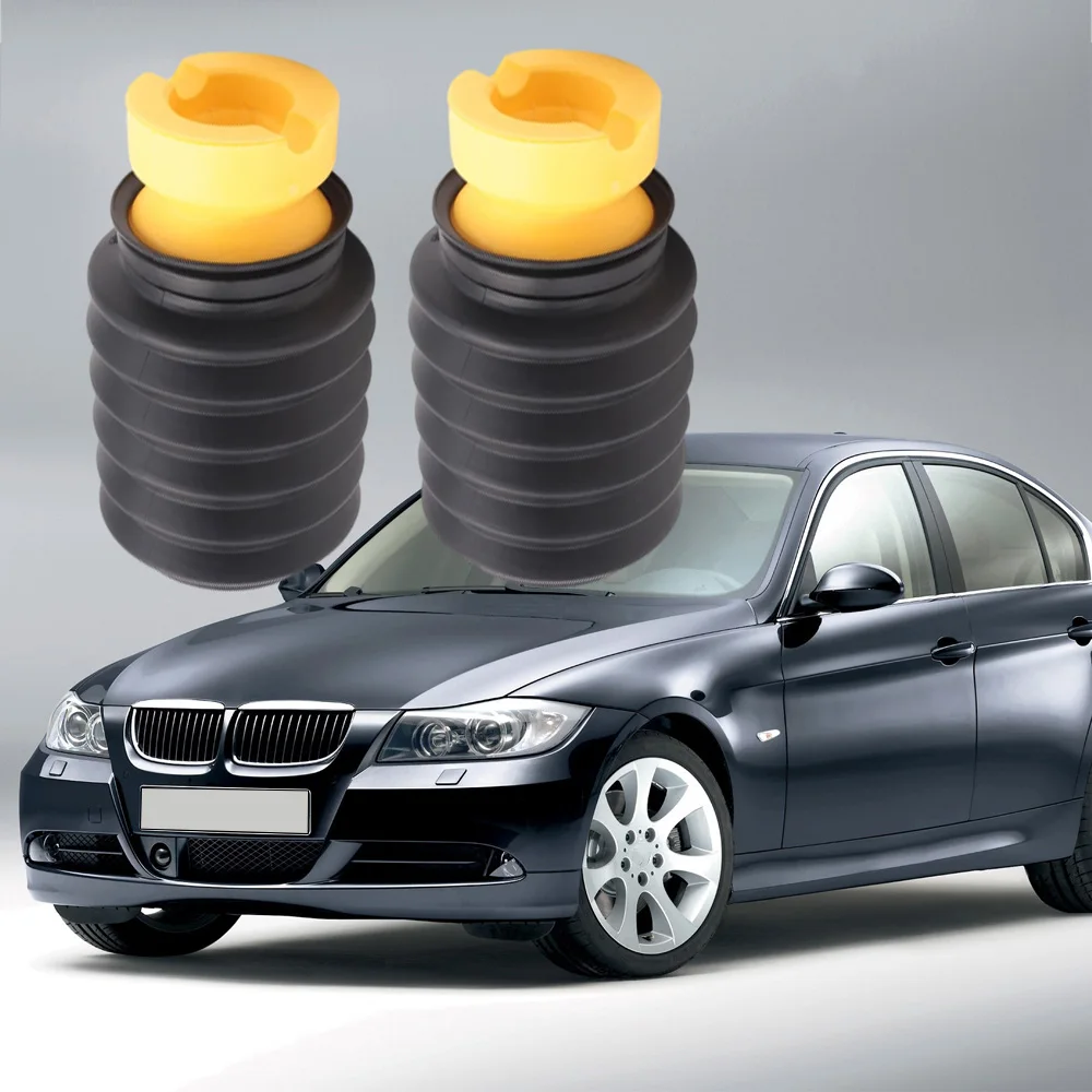 For BMW E81 E82 E88 E90 E92 E93 Car Front Rear Axle Shock Absorber Bump Stop Spring Pad Dust cover 31336771352 33536767334