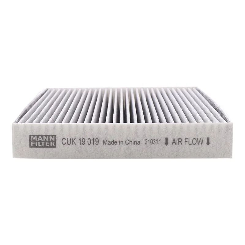 MANNFILTER CUK19019 Cabin Air Filter For SUZUKI Alivio 1.6L 01.15- Vitara 1.4T 1.6L SX4 S-cross 1.4T 1.6L J118640031 J118640030