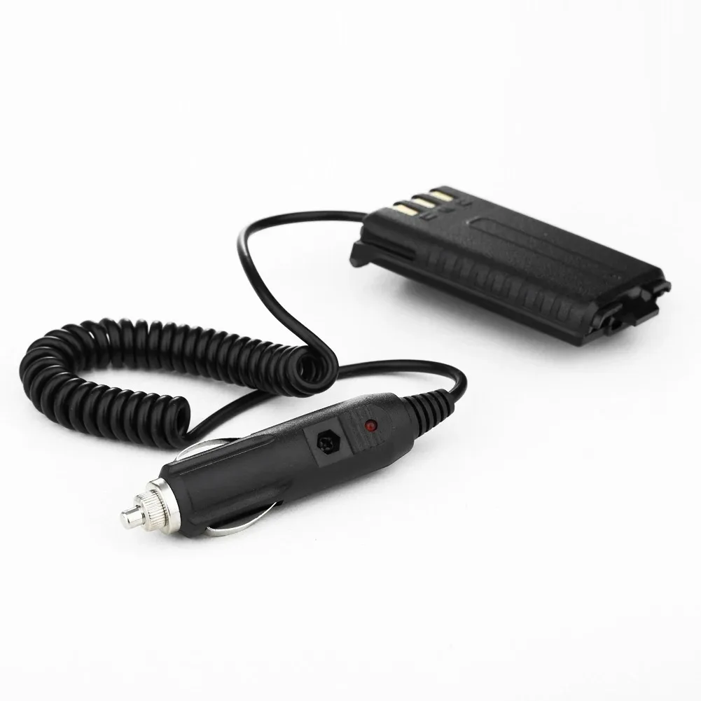 Walkie Talkie 12V Car Charger Battery Eliminator for Baofeng Dual Band Radio UV5R 5RA 5RE