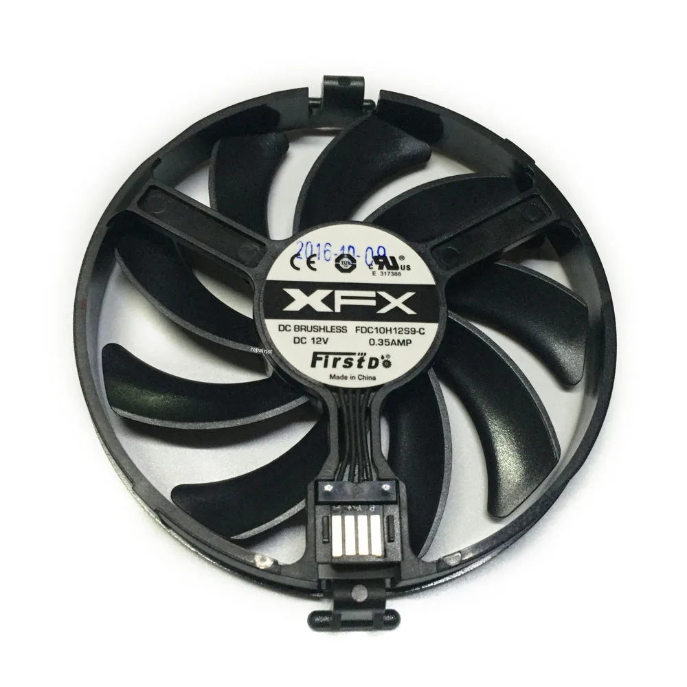 Альтернативный вентилятор видеокарты RX400 GPU VGA для XFX RX 460/470/480/580