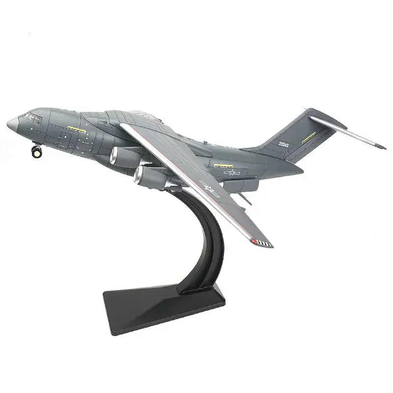 1/100 Scale  China Y-20 Large Long-Range Creative Building Blocks Model Planes Military Transport Aircraft Model Christmas Gifts