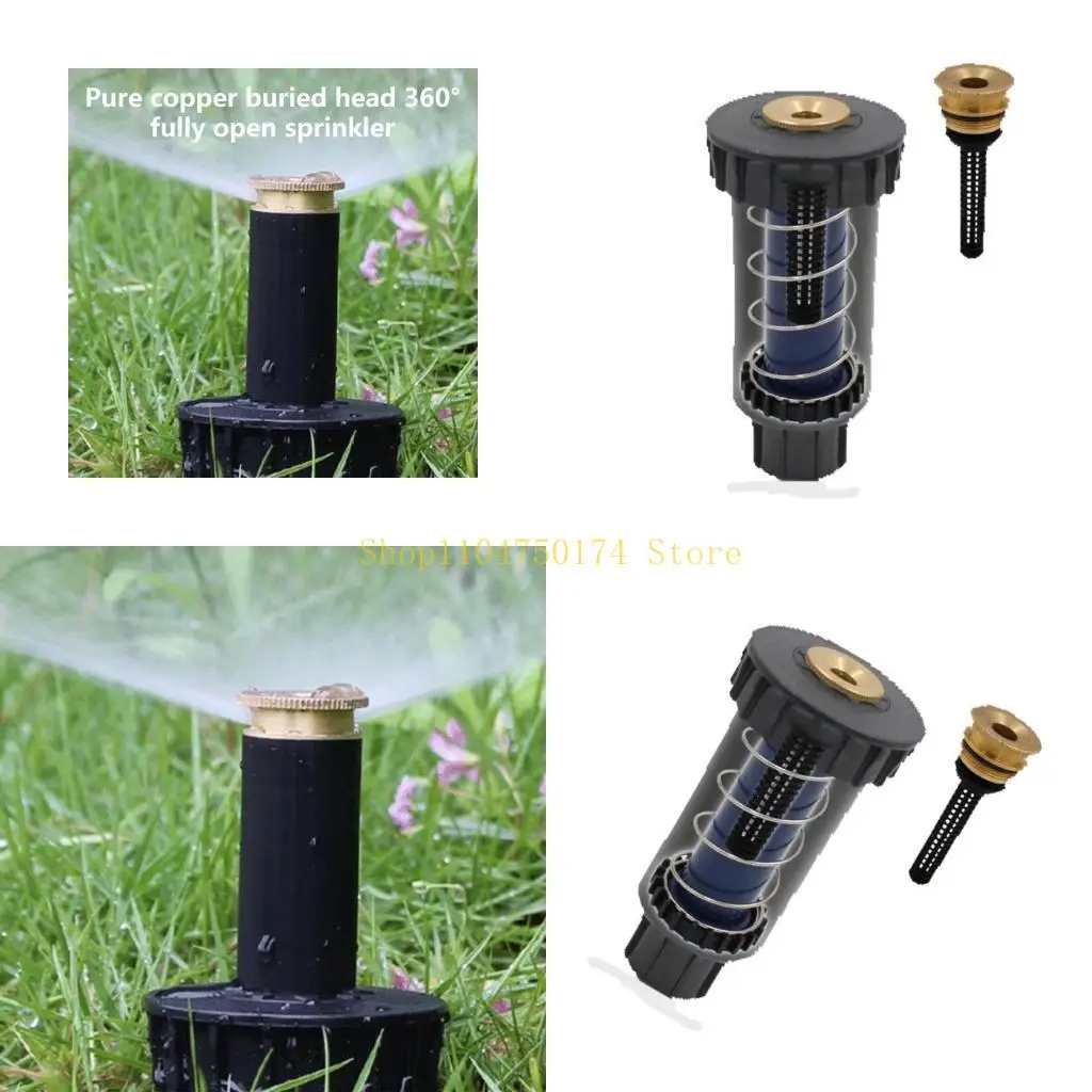 

Медная заземляющая головка разбрызгивателя полная вращающаяся способность спринклер ирригационная ирригация верхняя продажа