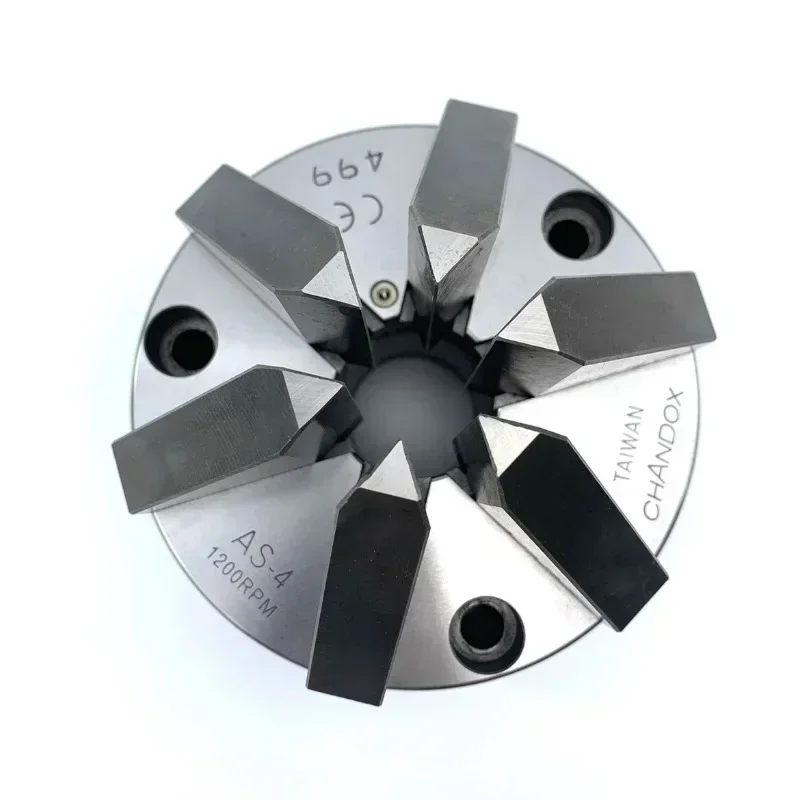 Mandrino manuale a sei griffe Taiwan Mille Isole Mandrino autocentrante manuale CHANDOX AS-06 AS-04