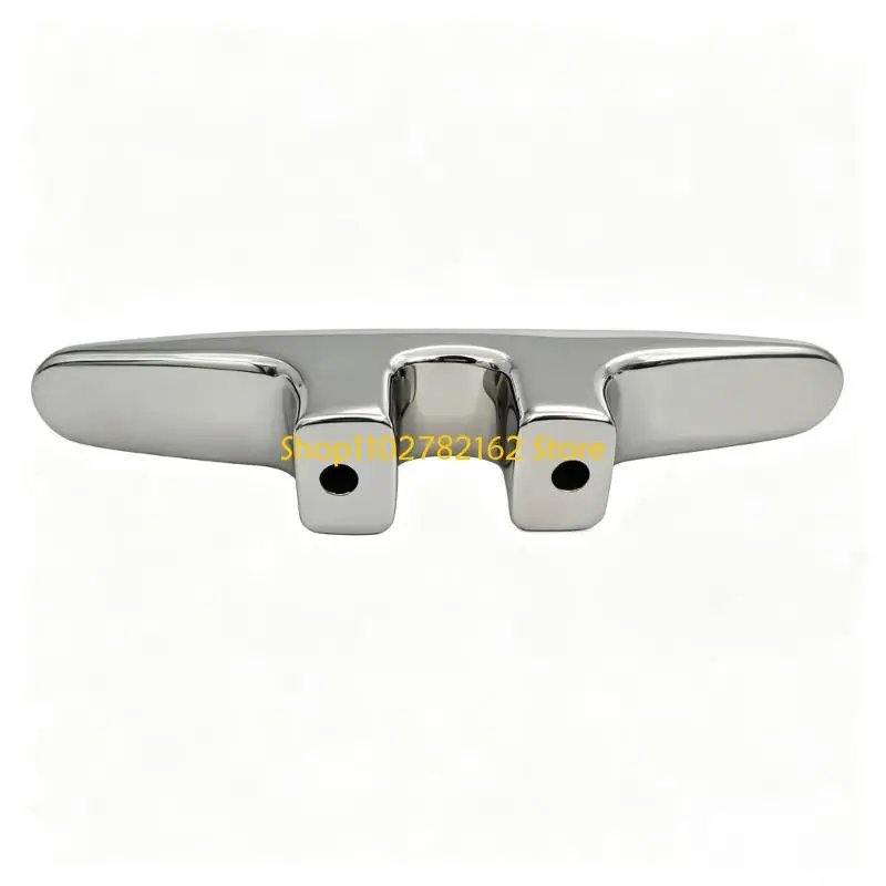 547B Marine 316 Stainless Steel Eye Plate Cleat 2 Size Option for Secure Rope Fixing
