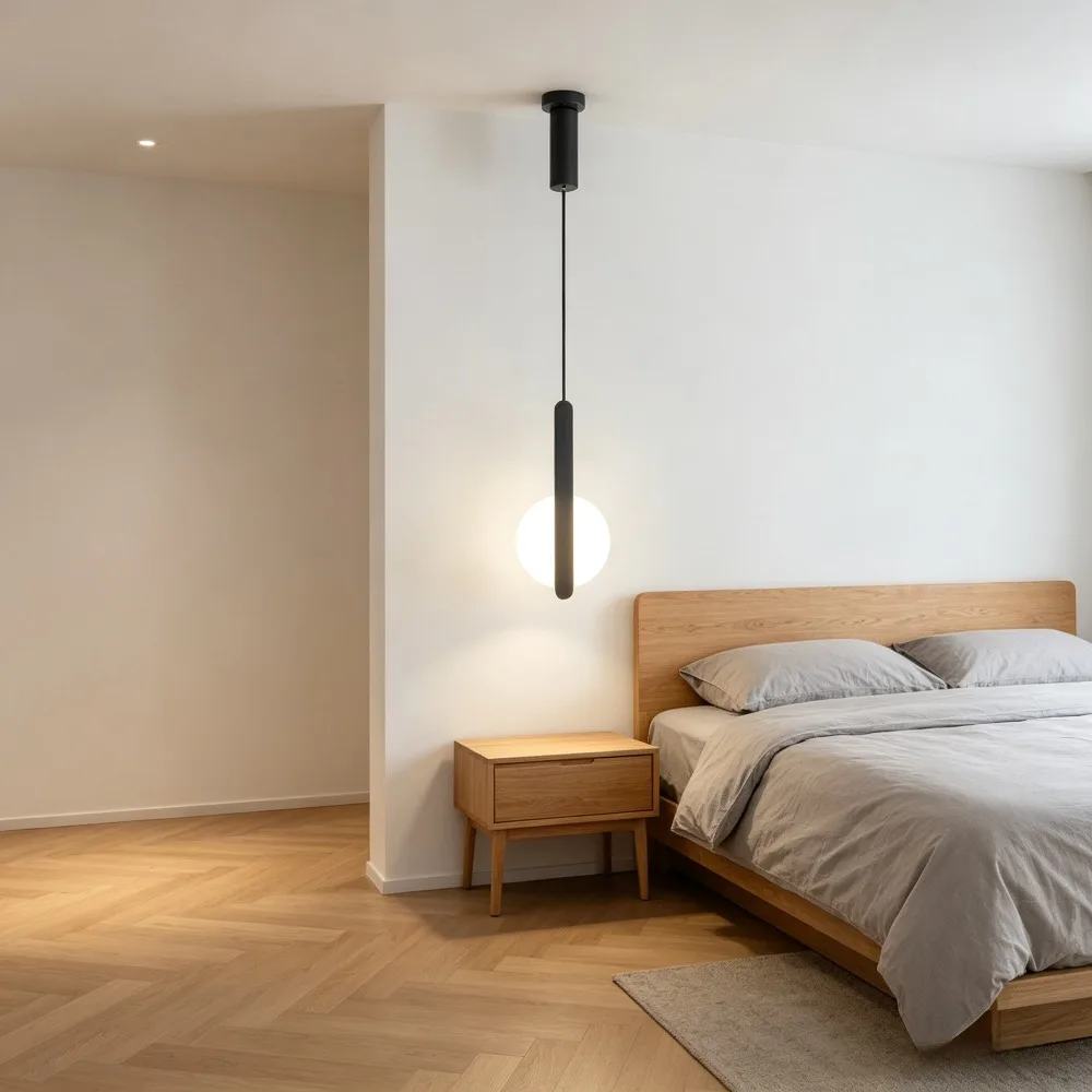 Nordic Bedside Lamp Bedroom Pendant Lamp Restaurant Lamp Designer Creative Desk Modern Minimalist Bar