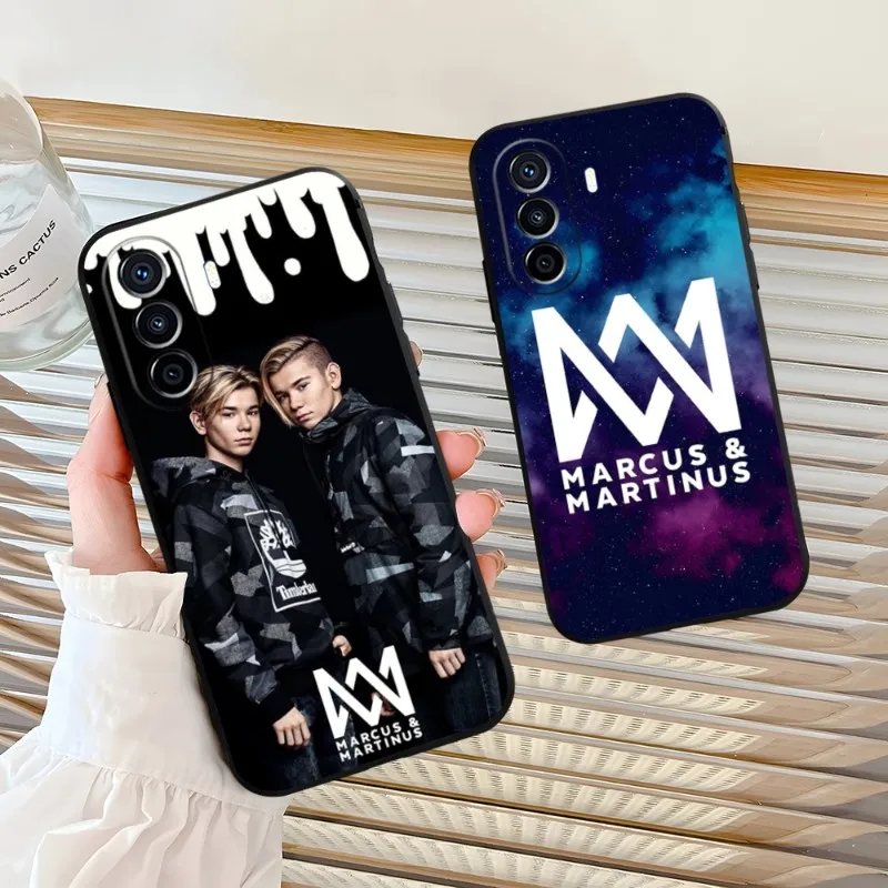 Marcus And Martinus Phone Case For Huawei P30Pro P50 P40 P20 P10 P9 Pro Plus P8 P7 Psmart Z Nova 8 8I 8PRO 8SE Cover