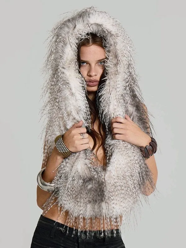 

Sexy Bal Thi Fur Top for Women Button up ort Sle Vest with Plaid Elements ort Length Autumn Faion Ladies' Wear