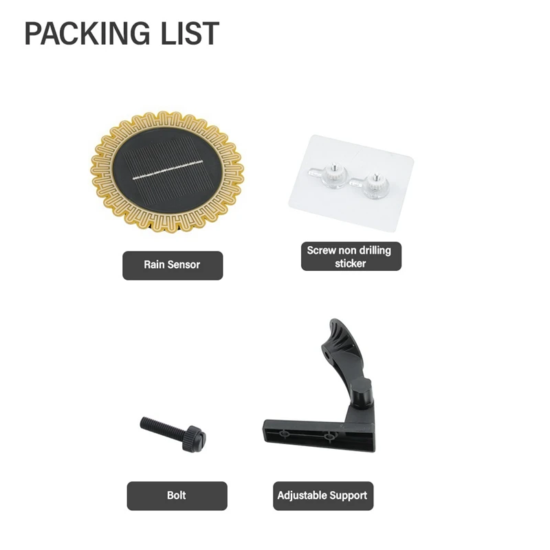 투야 지그비 태양광 및 빗물 센서, 가정용 스마트 라이프용 태양광 감지 센서, 2 in 1 강우 햇빛 날씨 감지 센서