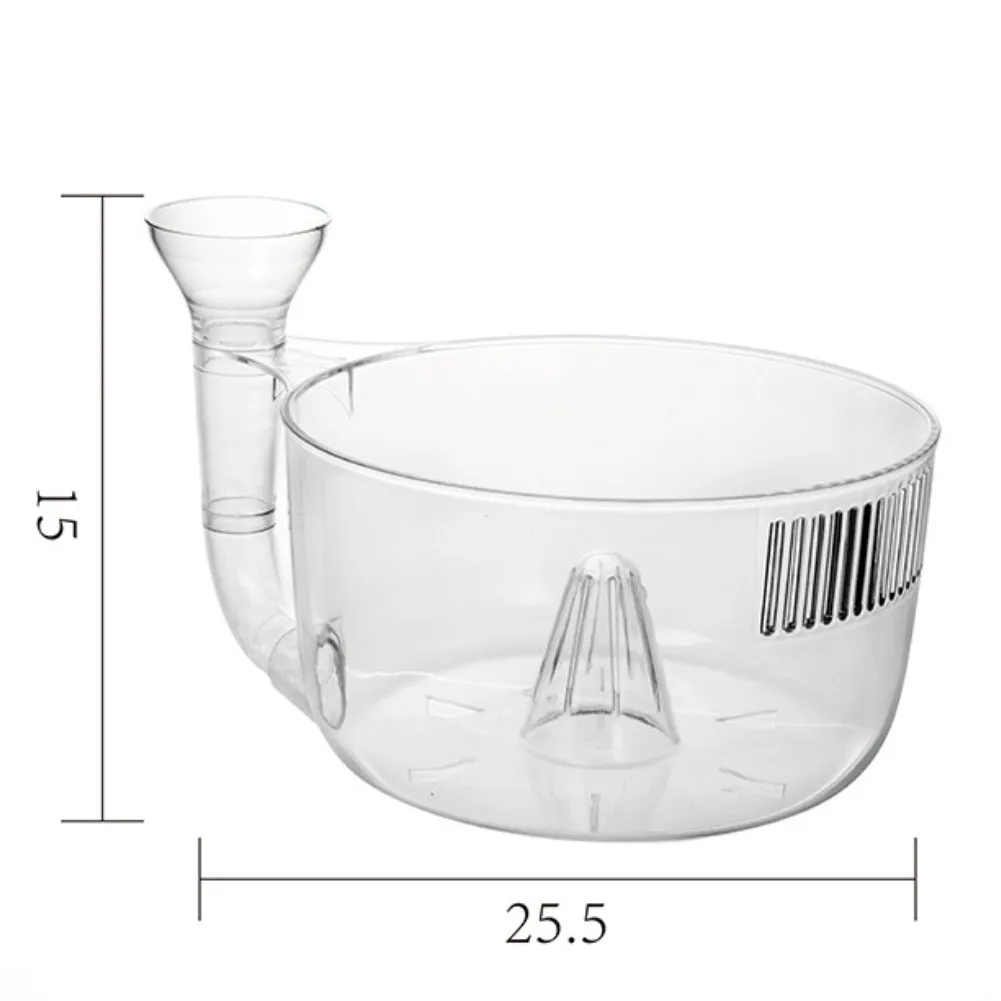Wide Mesh Colander Produce Washer For Meal Prep Safe Plastic Material Fine Mesh Holes Fast Water Drainage Easy To Clean