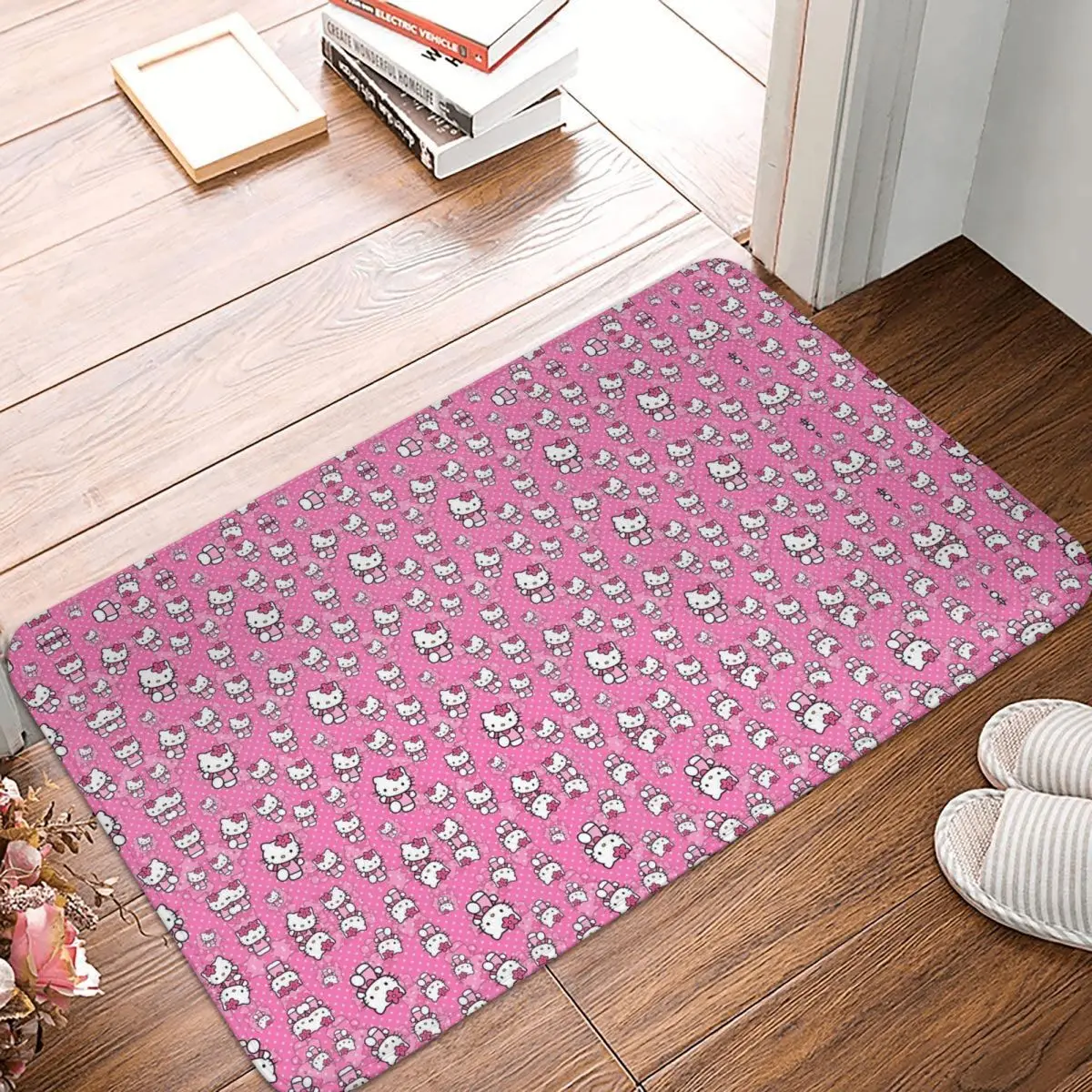 Together Bedroom Mat Hello Kitty Doormat Living Room Carpet Balcony Rug Home Decor