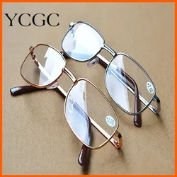 Metal Frame Presbyopia Glasses with Resin Lenses Comfy Light Glass for Men Women Reading Glasses +1.0 1.5 2.0 2.5 3.0 3.5 4