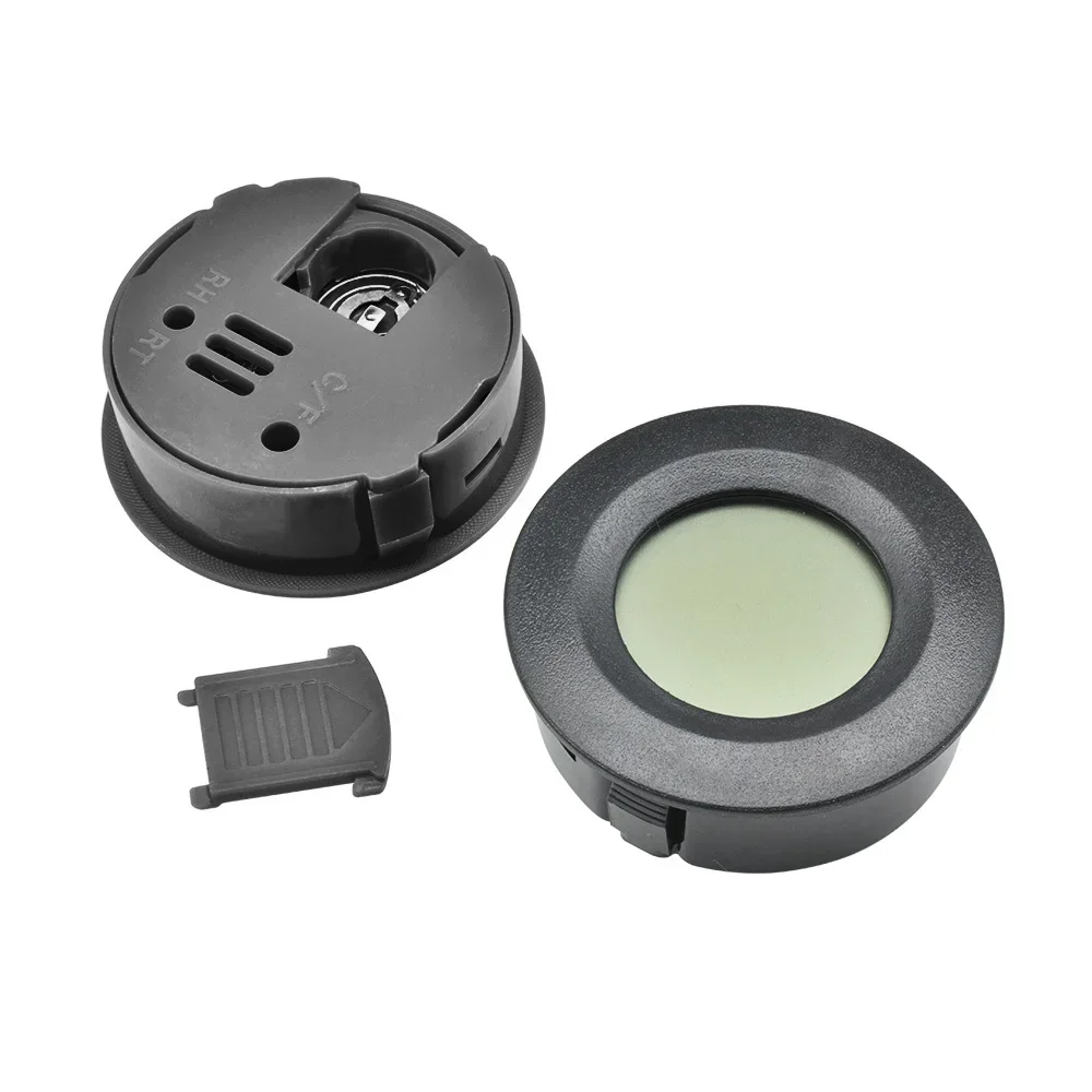 Nouveau thermomètre et hygromètre numérique LCD-50 ° C à +70 ° Compteur de température et d'humidité C pour les tests du réfrigérateur et du congélateur