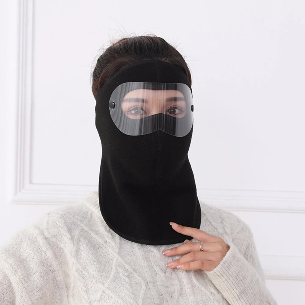 Winter Radfahren Vollgesichtsmaske Polar Fleece Motorrad Gesichtsbedeckung Wärmende Vollabdeckung Gesichtsmaske für Outdoor Radfahren Skifahren Wandern