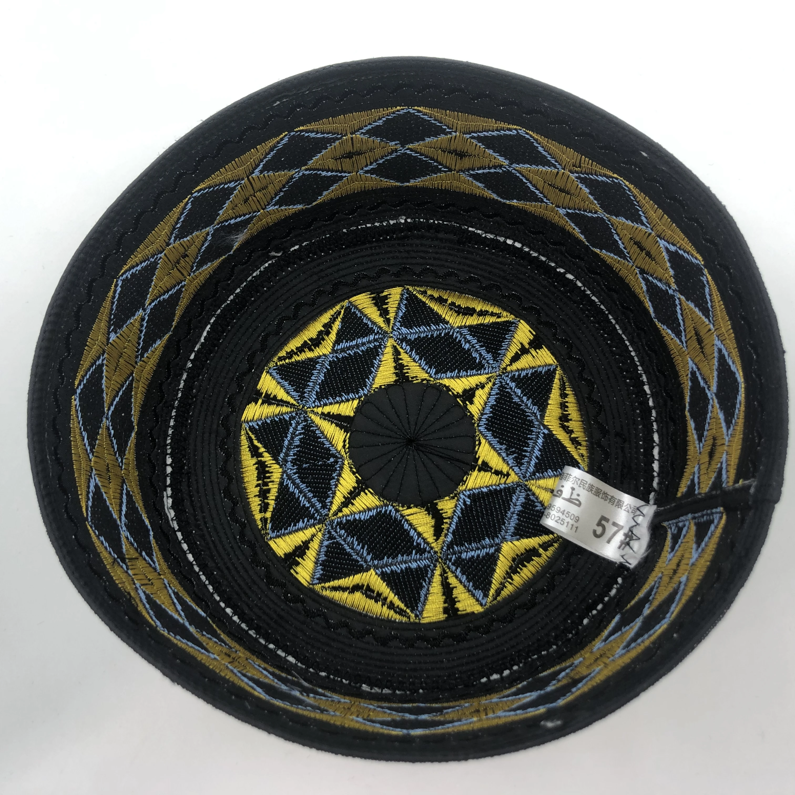 Muslim Caps For Men Colthing Freeshipping Prayer Hat Kufi Islamic Kippah Hijab Saudi Arabia Jewish Headwraps Embroidery 03308