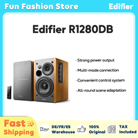 Edifier R1280DB 2.0 Active Bookshelf Speaker 42W RMS Bluetooth Speakers RCA AUX Optical Coaxial Input with Remote Control