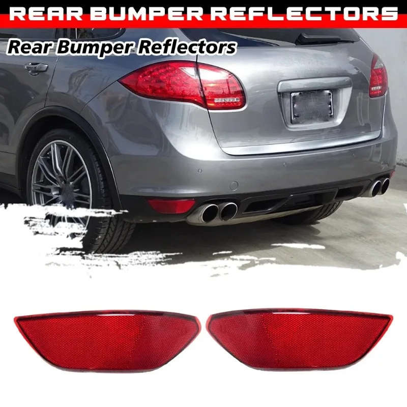 

95863110500 95863110600 отражатель лампы заднего бампера для Porsche Cayenne 2011 2012 2013 2014, новый