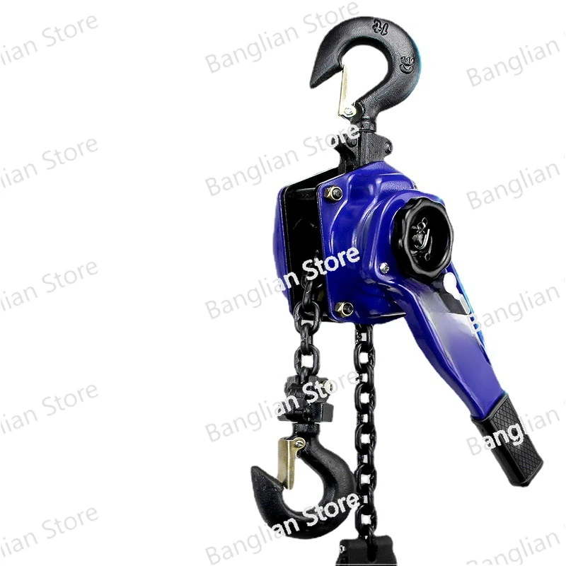 

0.75t/1t/1.5t/2t Manual Manganese Steel Hook Wire Manual Traction Hoisting Tool Lever Small Hand Chain Manual Traction Hoist 3M