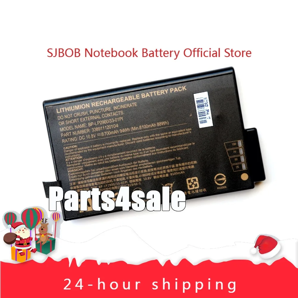 

New Genuine BP-LP2900 ME202C DR202S Battery for Getac V100 V200 V1010 X500 S400 laptop battery
