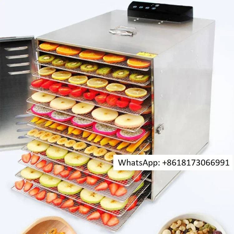 Hot selling machinery 6-pack household fruit dryer with adjustable vegetable and fruit food dehydrator