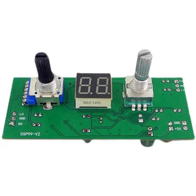 Winter Essential 10X DSP Digital Reverberation Karaoke Reverb Board KTV Mixer Effector Anti-Whistling Module Multi-Sound Effects