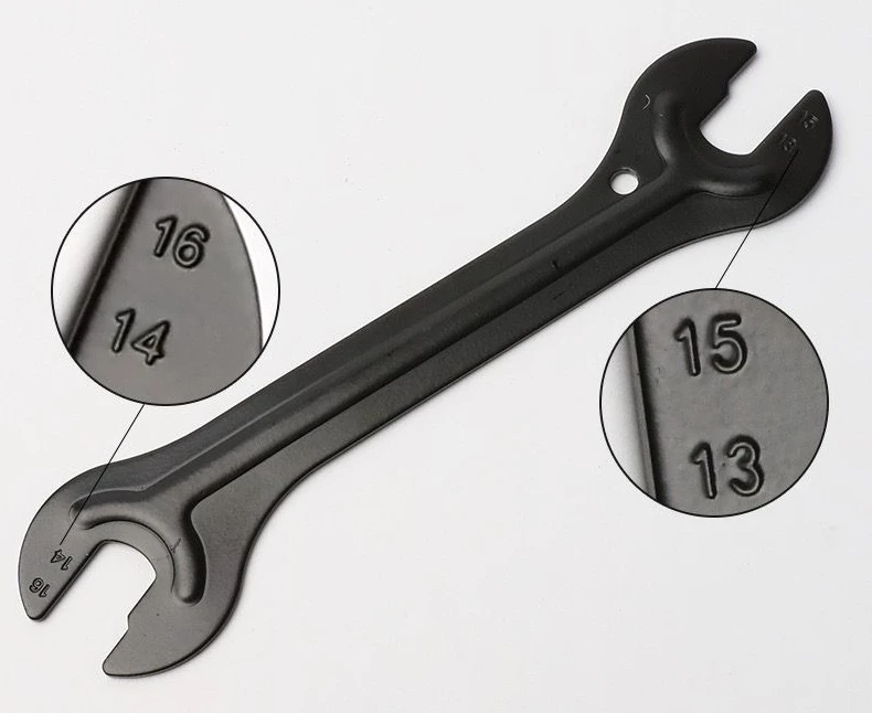 

Bike Hub Cone Spanner Portable Head Open End Axle Wrench Bicycle EDC Repair Tool Accesories 13/14/15/16mm