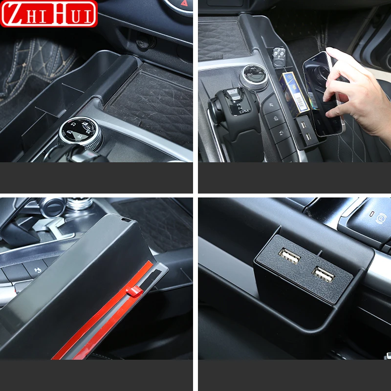 For Great Wall TANK 300 2024 2021-2023 Car Styling Console Storage Box Central Seat Crack Box Auto Modification Accessories