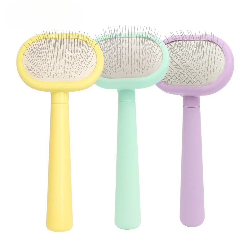 

Extra Long Pin Flat Slicker Brush for Dogs Removes Loose Fur and Tangles Tuffer Than Tangle Removes Undercoat Dog Grooming Brush