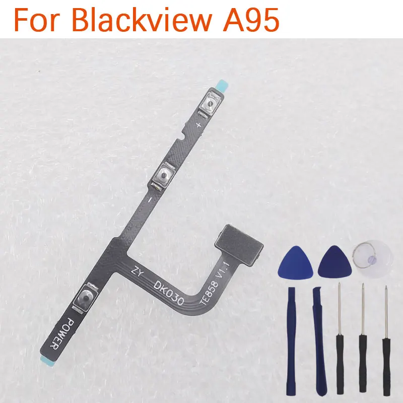 جديد وأصلي Blackview A95 تشغيل/إيقاف + حجم FPC مفتاح أعلى/أسفل زر الكابلات المرنة FPC للهاتف الذكي Blackview A95