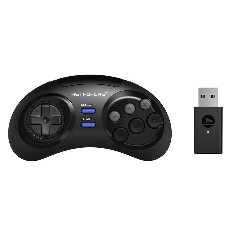 

Retro Flag MD 2.4G Wireless Game Controller Compatible With Switch Computer MD mini Console NS Gamepad Joystick