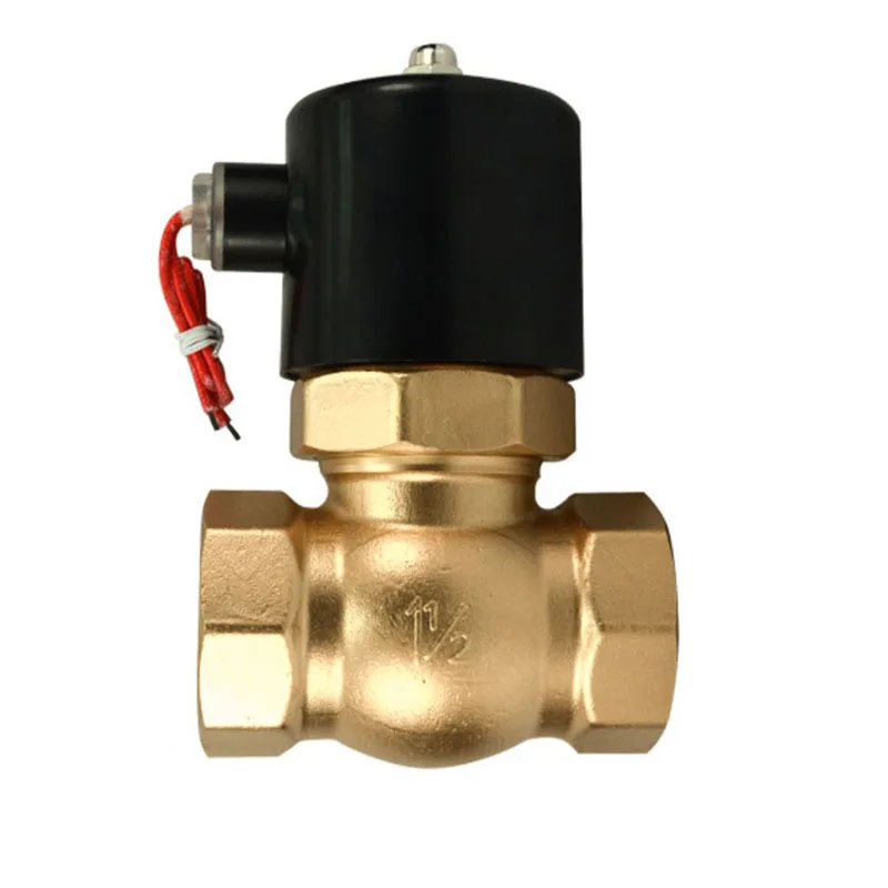 

1-1/2" Normally Closed Steam Solenoid Valve 24V 12V 220V 110V Brass Solenoid Valves