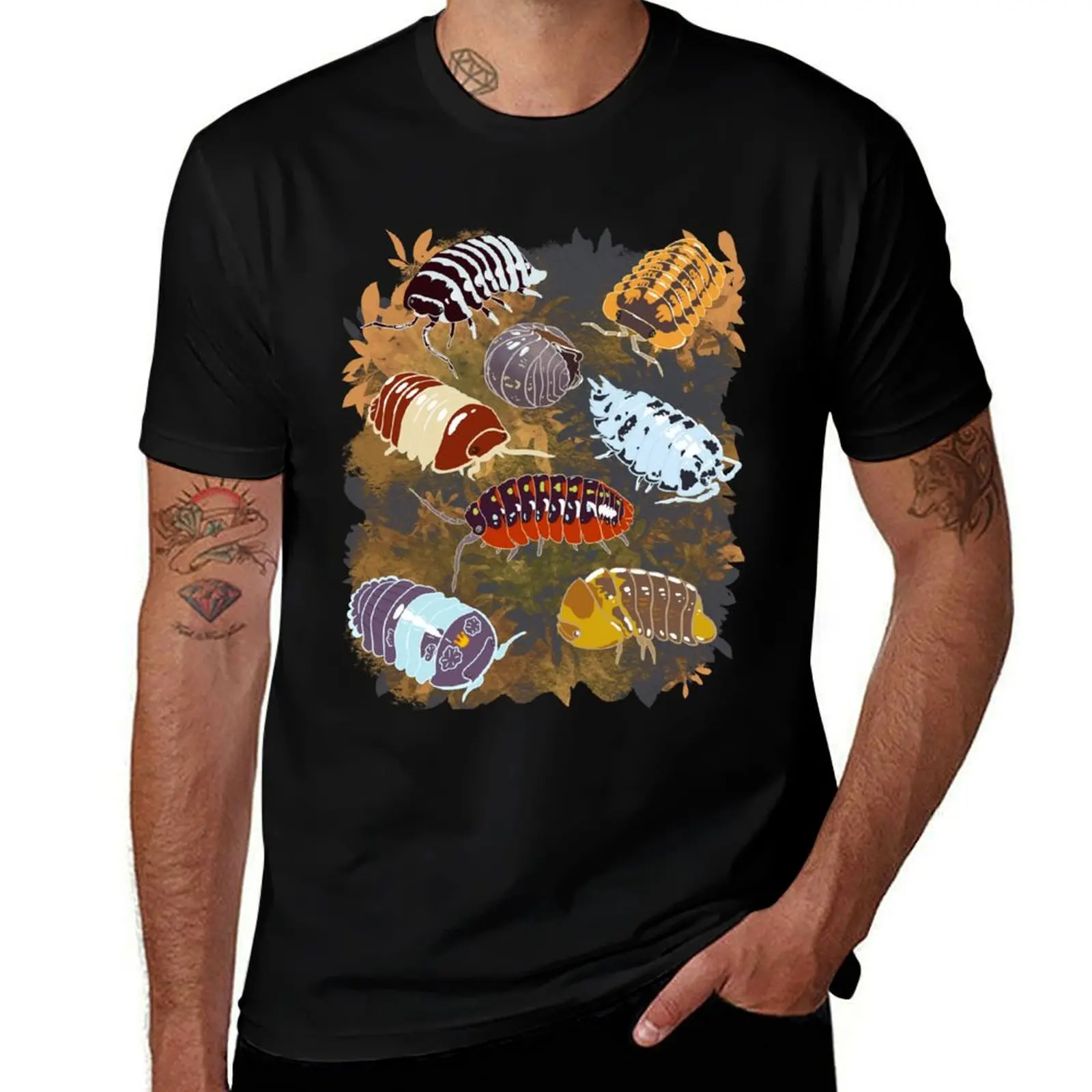

Isopod Collection T-Shirt man clothes summer tops anime t shirts mens graphic t-shirts funny